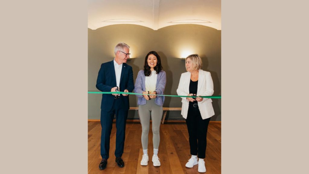 Offizielle Eröffnung mit Ursula Baum (Bürgermeisterin Stadt Kaarst) und Jürgen Steinmetz (Hauptgeschäftsführer der IHK)